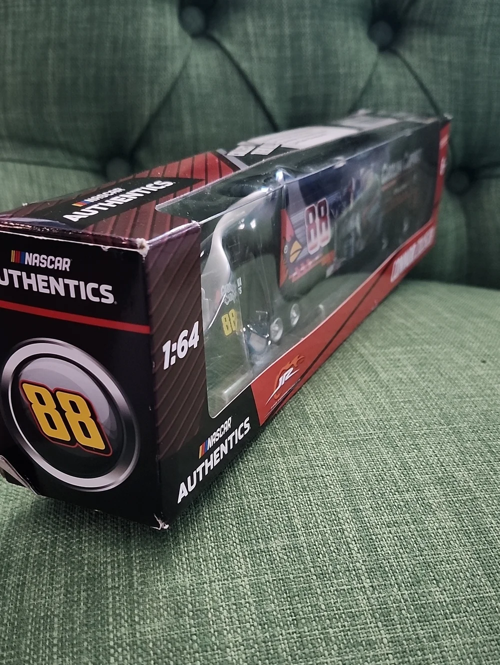 Connor Zilisch NASCAR Authentics 1:64 Diecast Hauler - Red/Black
